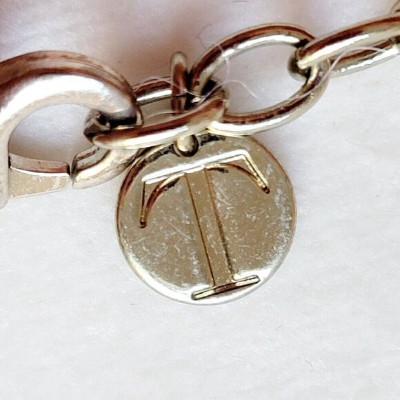 Talbots Triple Row Gold Tone Discs Necklace Classic Timeless Versatile Career - Picture 3 of 8